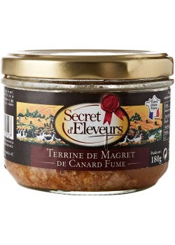 Terrine de Magret de Canard Fumé - 180g - SECRET d'ELEVEURS