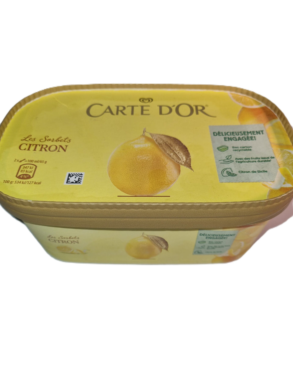 CARTE D'OR Sorbet Citron 900ml