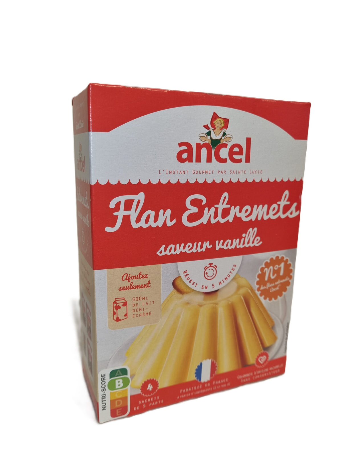 VANILLA FLAN ENTREMETS ANCEL