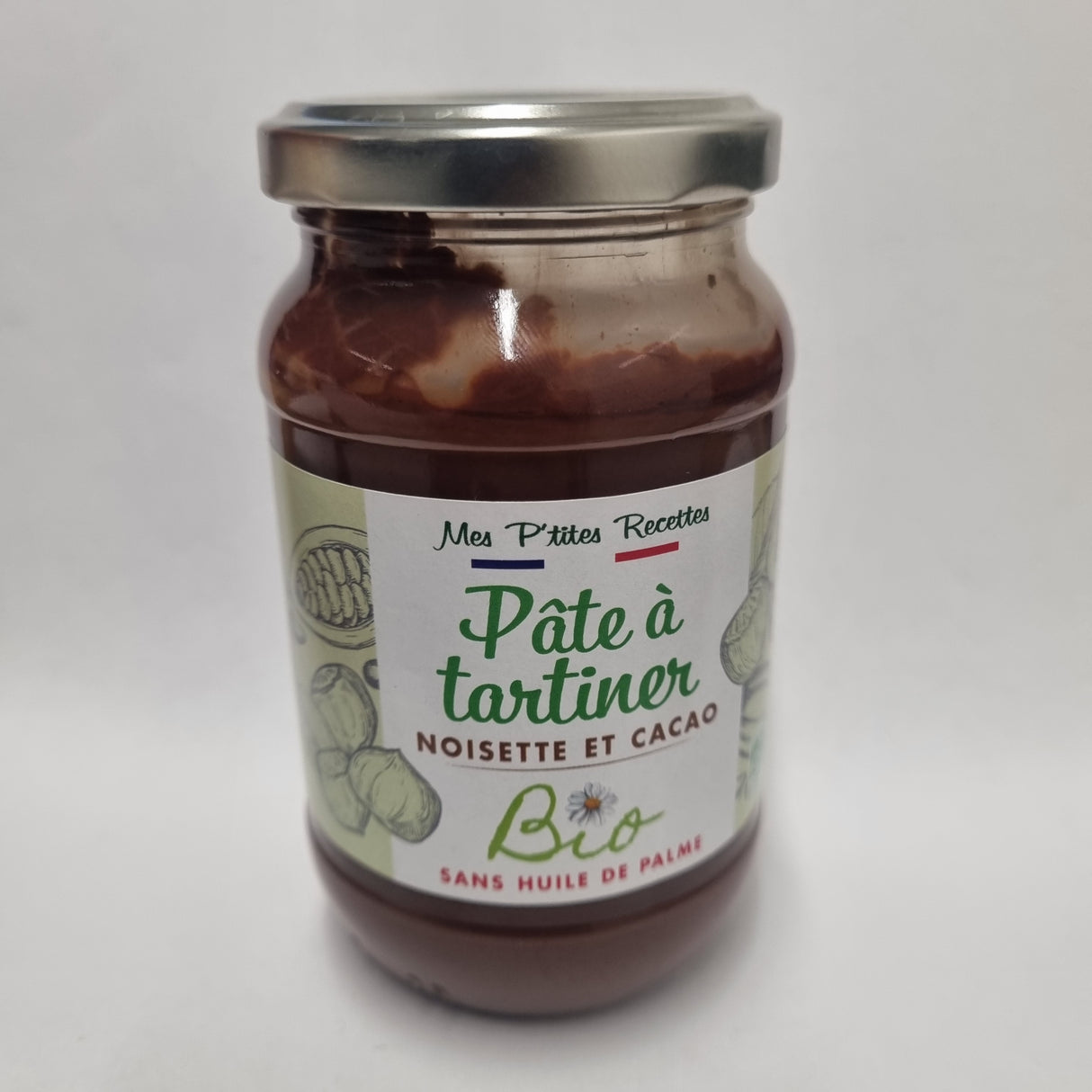 Hazelnut and Chocolate Spread 280g Organic - MES P'TITES RECETTES