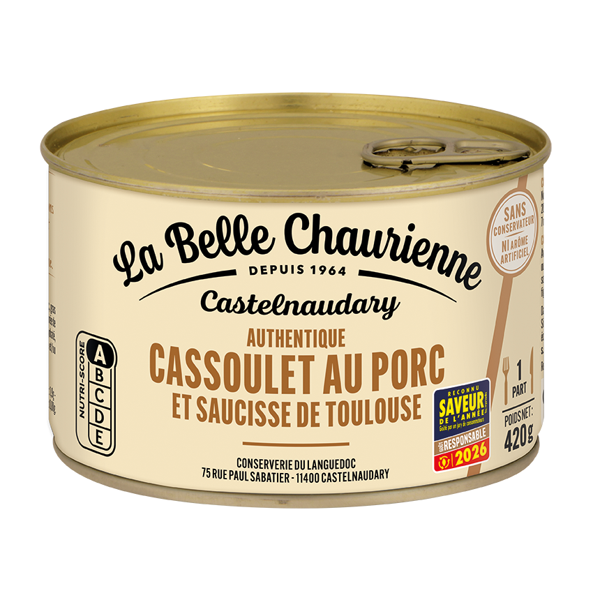 CASSOULET PORC 420G LBCH