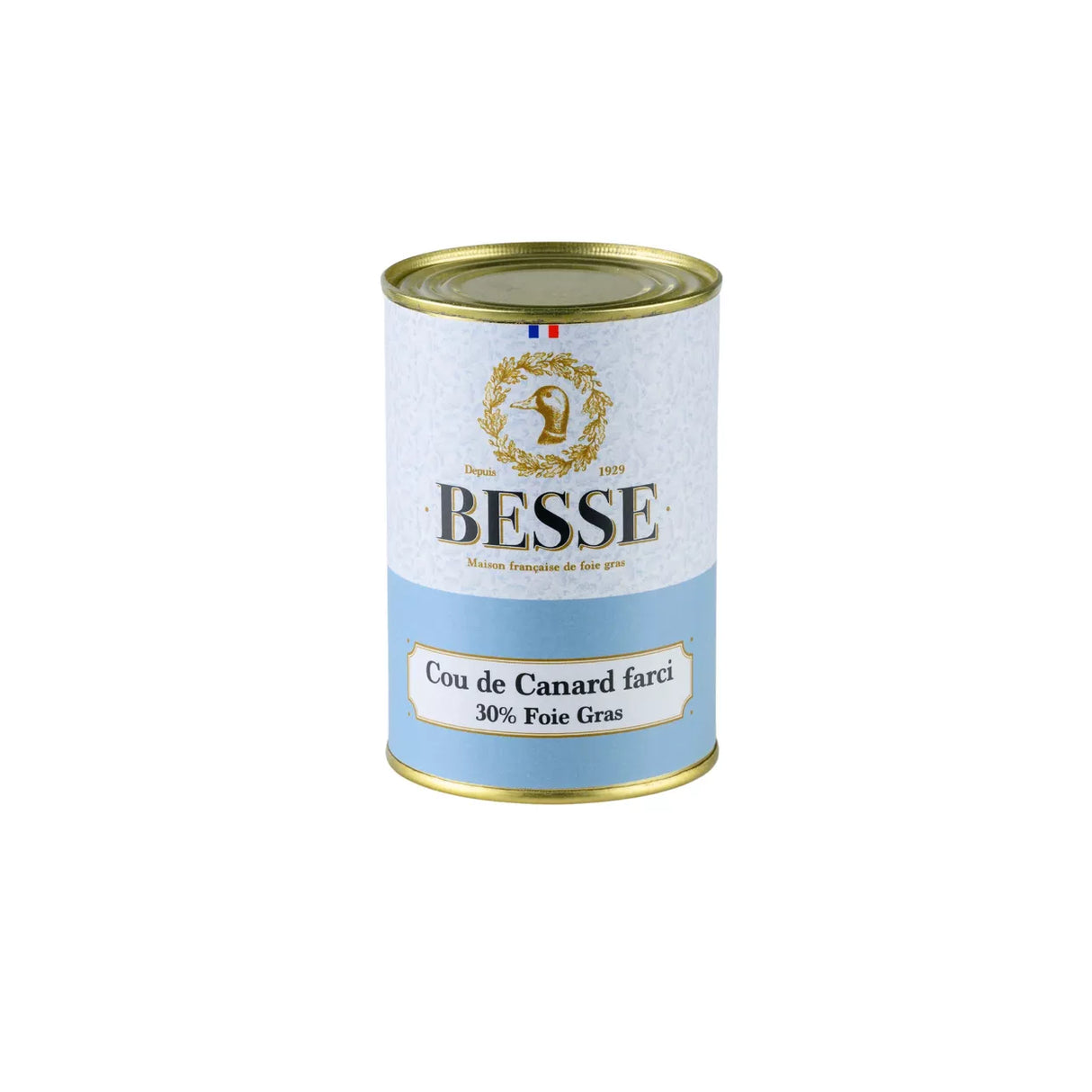 Cou de Canard Farci au Foie Gras 400 g BESSE
