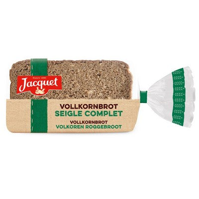 Pain au seigle complet Vollkornbrot 500g JACQUET