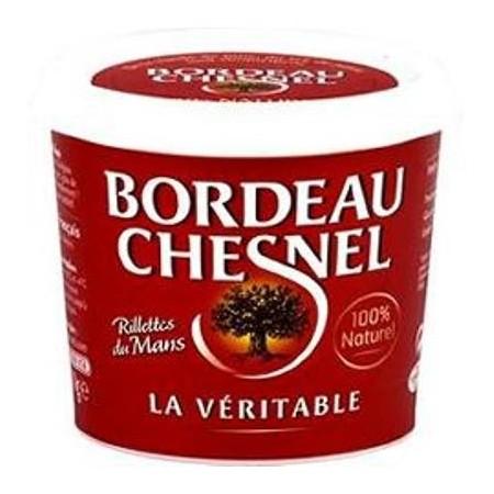 BORDEAU CHESNEL RILLETTES DU MANS DE PORC LA VÉRITABLE 110 g