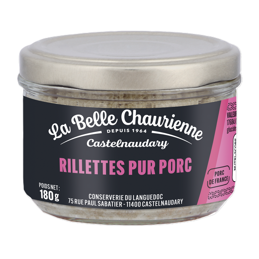 PORK RILLETTES 180G LBCH