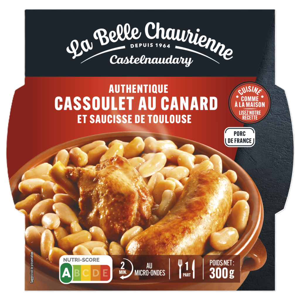 Duck and Toulouse sausage cassoulet, 300g