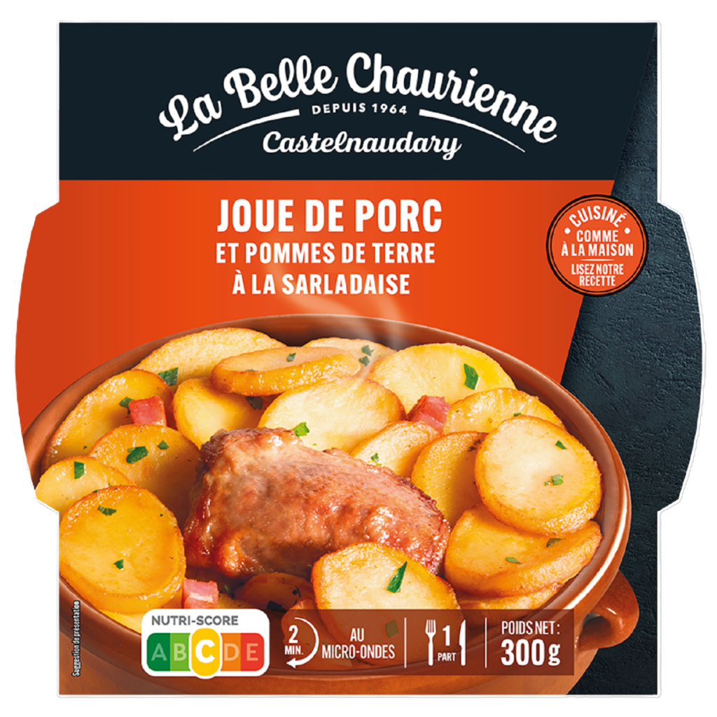 PORK CHEEK & P.TERRE SALARDAISE 300G