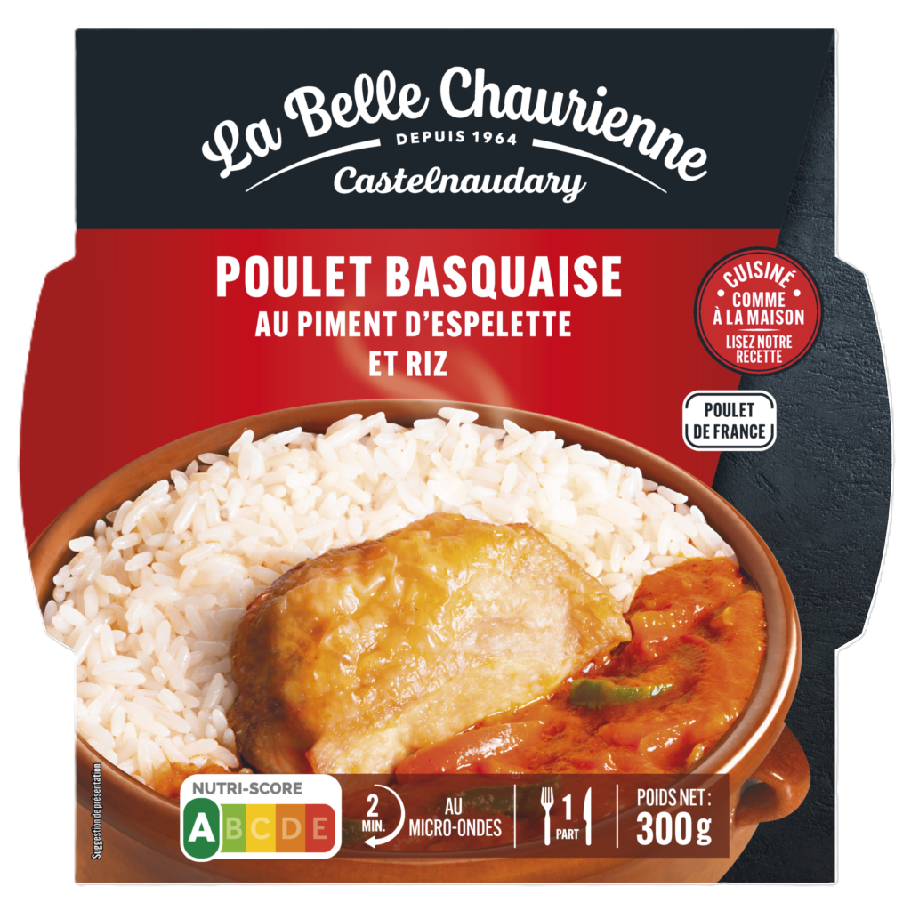 BASQUE CHICKEN WITH PIMIENTOS DE ESPELETTE 300G