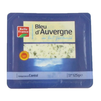 BLEU D'AUVERGNE 125G BF