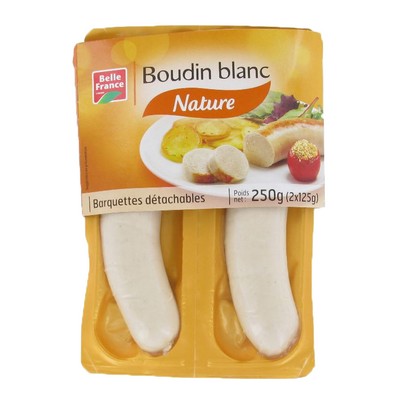BOUDIN BLANC NAT. 2X125G