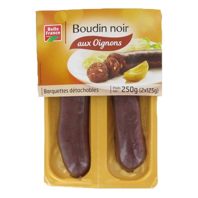 Black pudding with onions BF2X125G