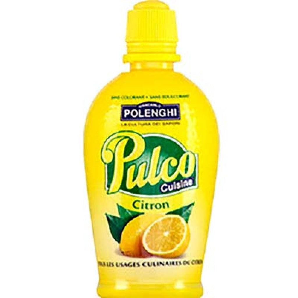 YELLOW LEMON COOKING JUICE BOTTLE PULCO