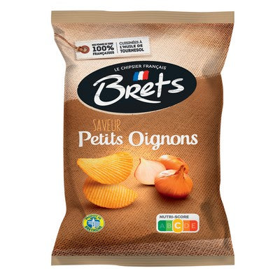 BRETS CHIPS WITH THE FLAVOR OF SMALL ONIONS