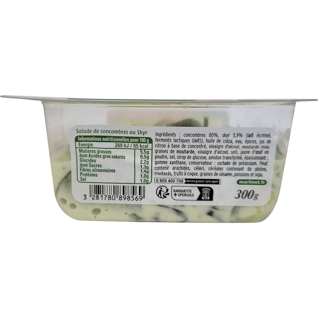 Concombres au Skyr 300 g