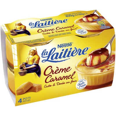 CREME CARAMEL LATIERE 4X100