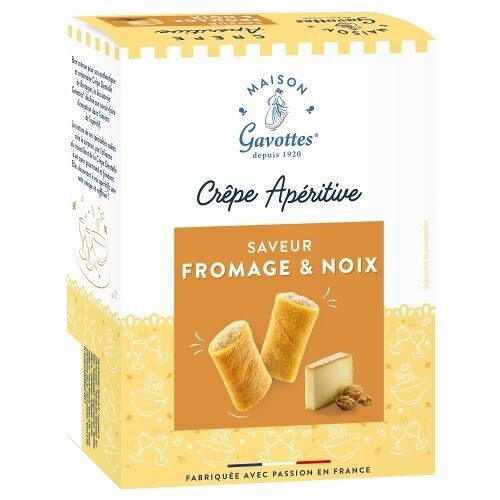 CREPE ROLLS CHEESE WALNUT 100G