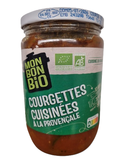 PROVENCAL-STYLE COOKED ZUCCHINI 585G