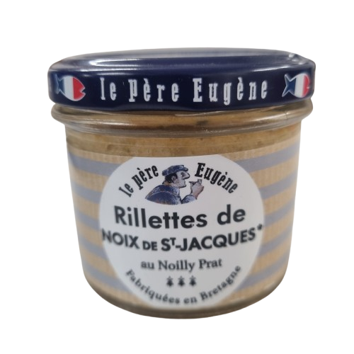 Rillettes de St-Jacques au Noilly Prat Le Père Eugène 90 gr