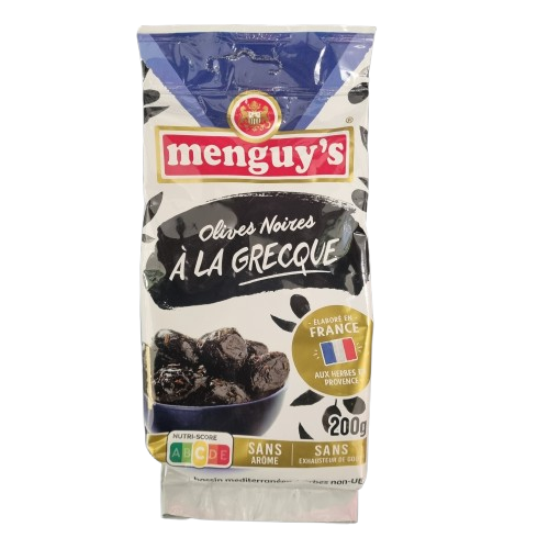 Black Olives 200G Menguy's