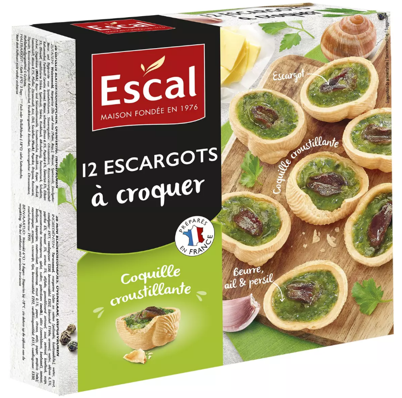 CRUNCHY SNAILS 12X ESCAL