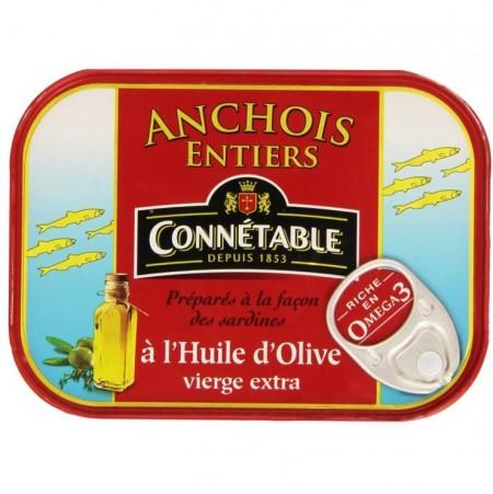 Anchovy fillets in olive oil