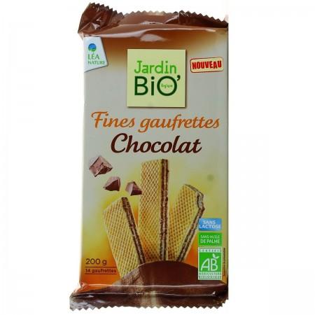 Fine Chocolate Waffle Bio 200G Jb