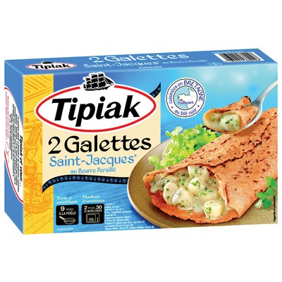 TIPIAK SAINT-JACQUES GALETTES 250G