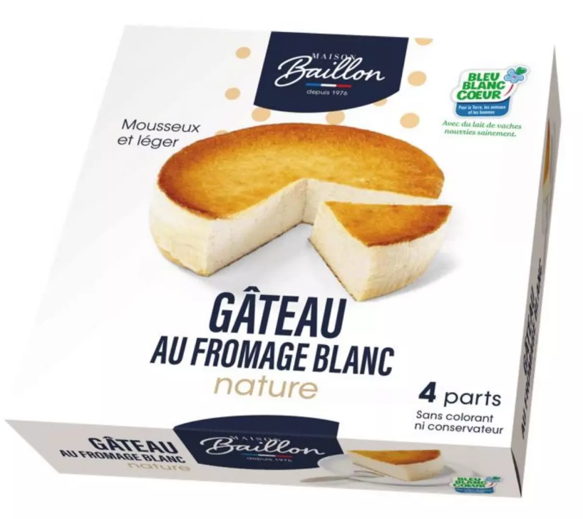 WHITE CHEESE CAKE 315G MB