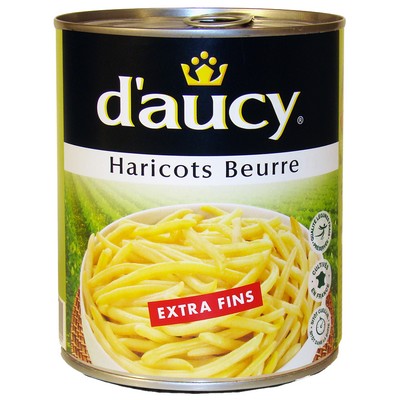 HARICOTS BEURRE FINS D'AUCY