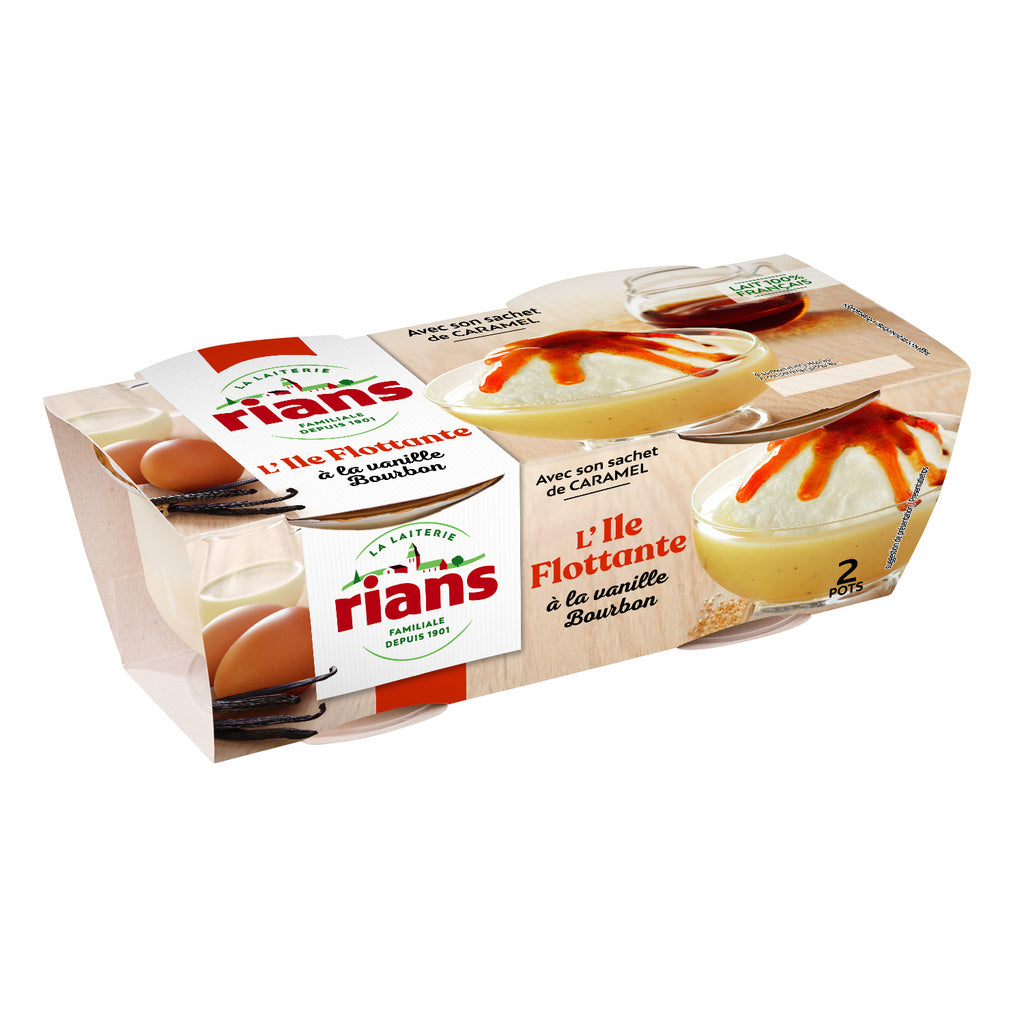 I'LLE FLOTTANTE A LA VANILLE BOURBON