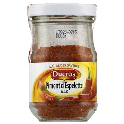 PIMENT D'ESPELETTE AOP DUCROS 40G