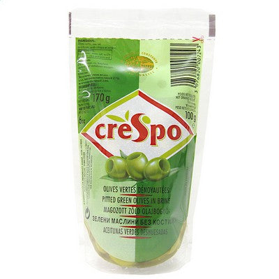 Green Olives, Denoyautees, Sachet 100g