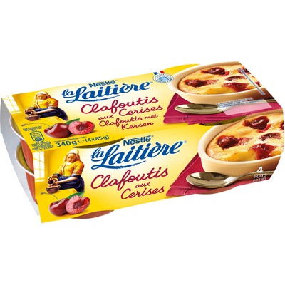 Clafoutis with Cherries and Milk