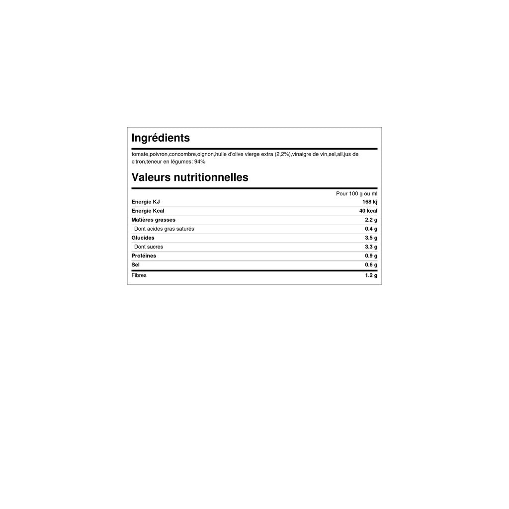 Alvalle Gazpacho 50cl