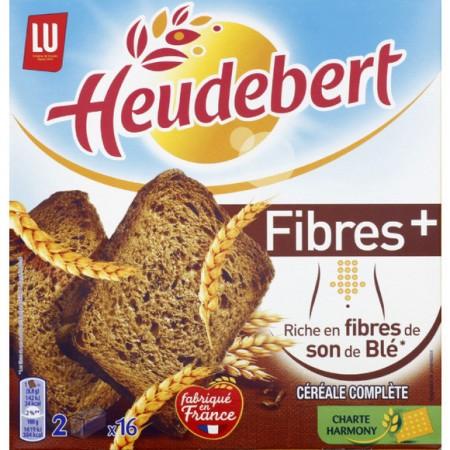 Biscotte Fibres+280G Heudeb.