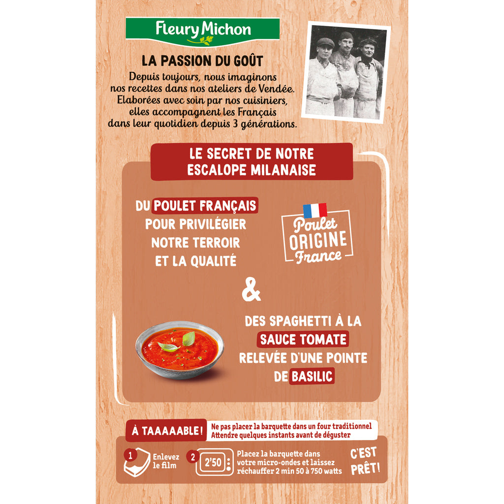 Escalope Milanaise Spaghetti 300G