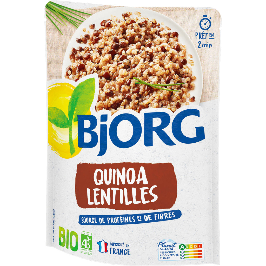 Bjorg Quinoa and Lentil Doypack 250g Organic