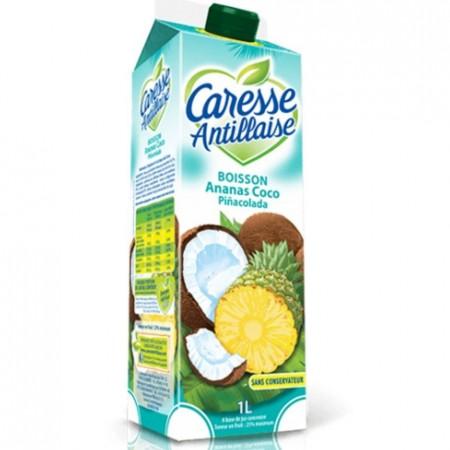 Pineapple & Coconut Juice 1L Caress Ant.