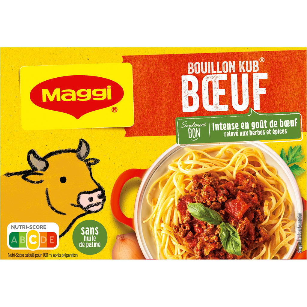 Bouillon Kub Au Boeuf 180G Maggi