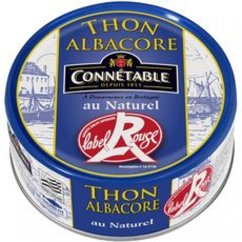 Thon Albacore Au Naturel Lab.Rouge 112G