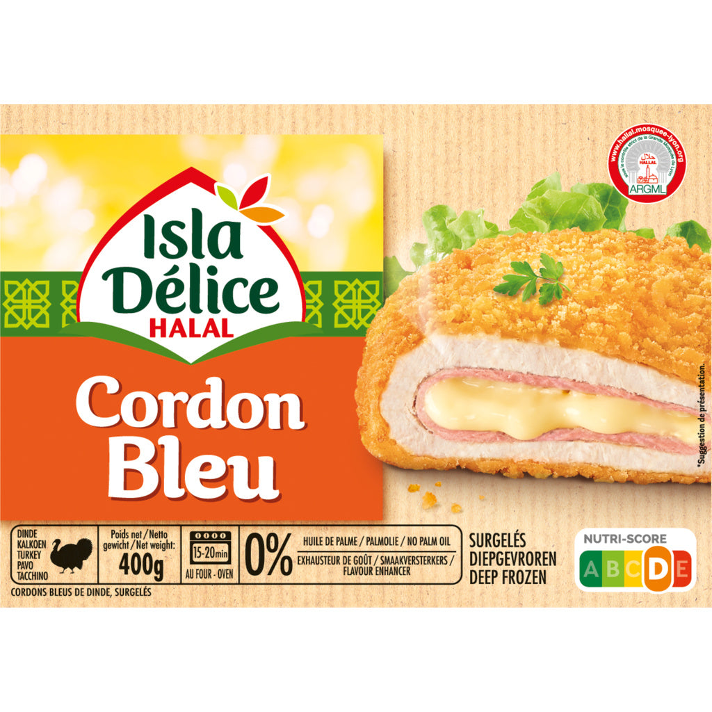 Cordon Bleu Isla Delice Halal 400g