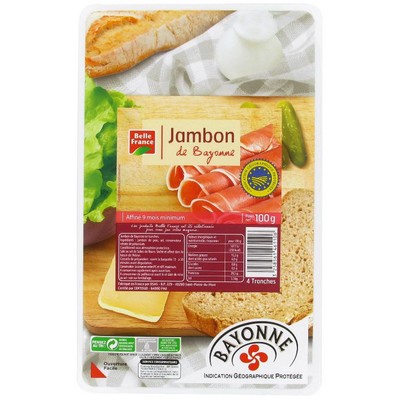 BAYONNE HAM 100G BF