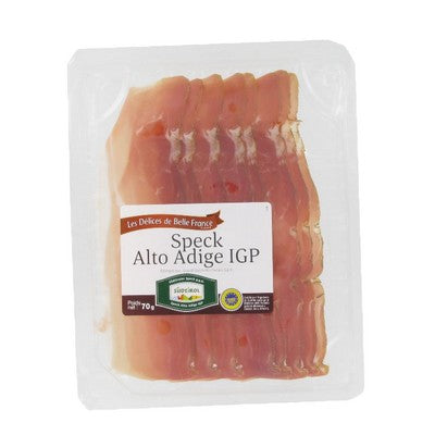 RAW HAM WITH BACON 70G DBF