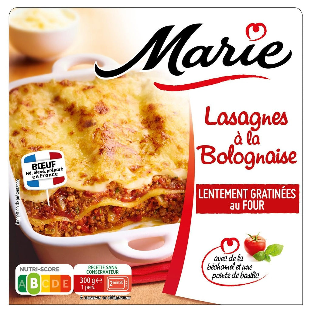 LASAGNE BOLOGNAISE MARIE 300G