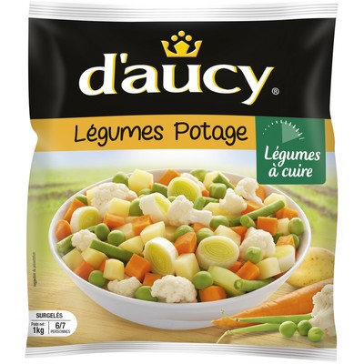 VEGETABLES FOR SOUP 1KG D'AUCY