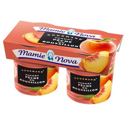 Y-GOURMAND PEACH 2X150G