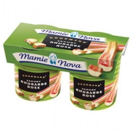 Gourmet Yogurt, Pink Rhubarb, 100g