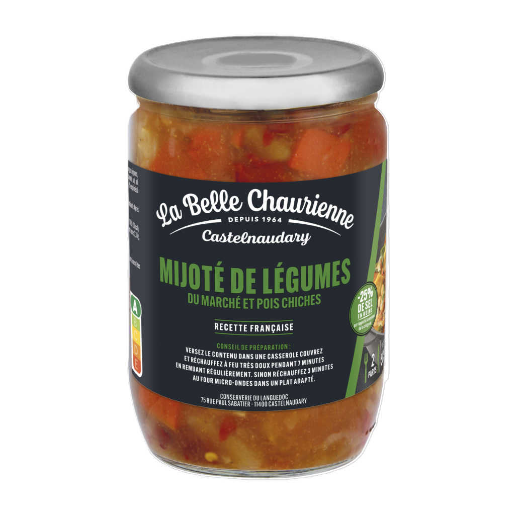 STIR-FRY OF LEGUMES AND CHICKPEAS