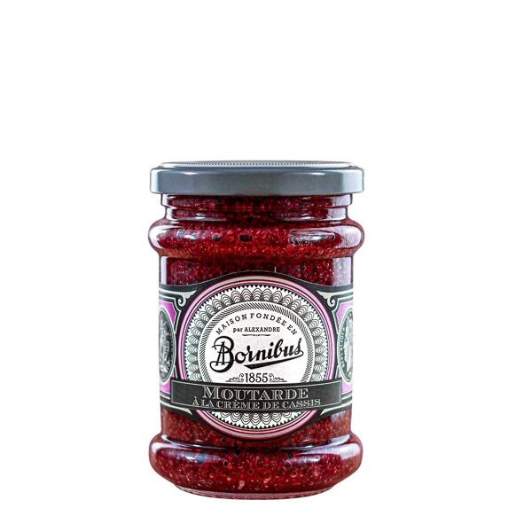 MUSTARD CREAM OF BLACK CURRANT 245G B