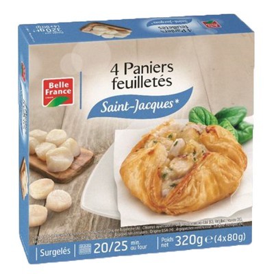 PANIERS FEUILLETES X4 SAINT-JACQ.